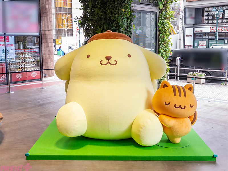 サンリオ】30周年を迎えたポムポムプリンのカワイイ巨大立体オブジェが