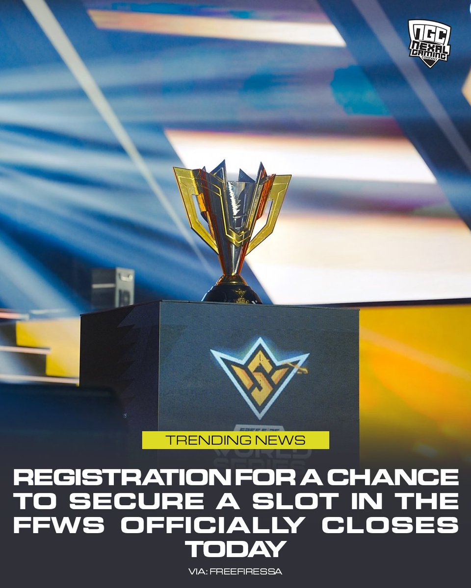 Nexal_Gaming's tweet image. Registration for a chance to secure a spot in the FFWS closes today. Head over to FreeFireSSA now and lock in your team before it’s too late
#FFWS