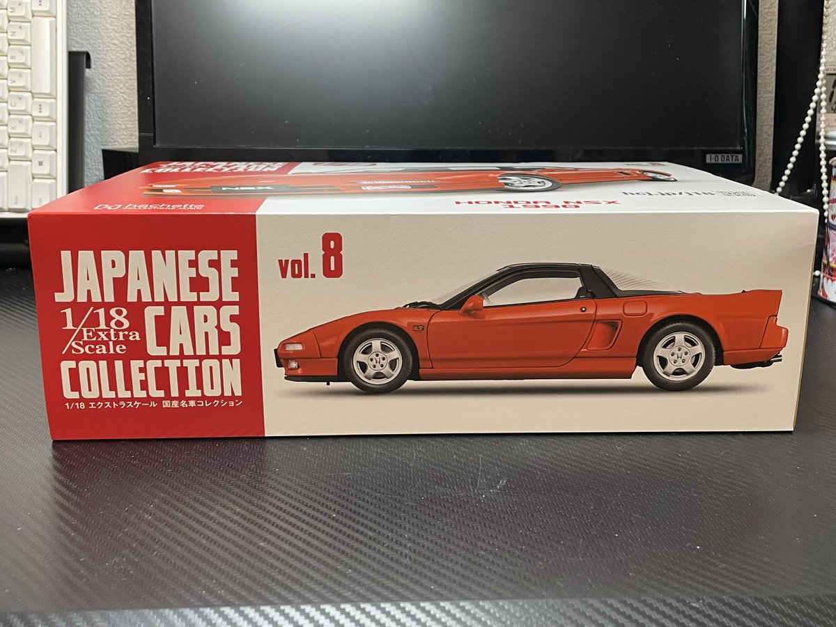 国産名車コレクション1/18HONDA NSX 1990 Hachette 1/18 HONDA NSX 1990 Japanese Famous Car Collection vol.4