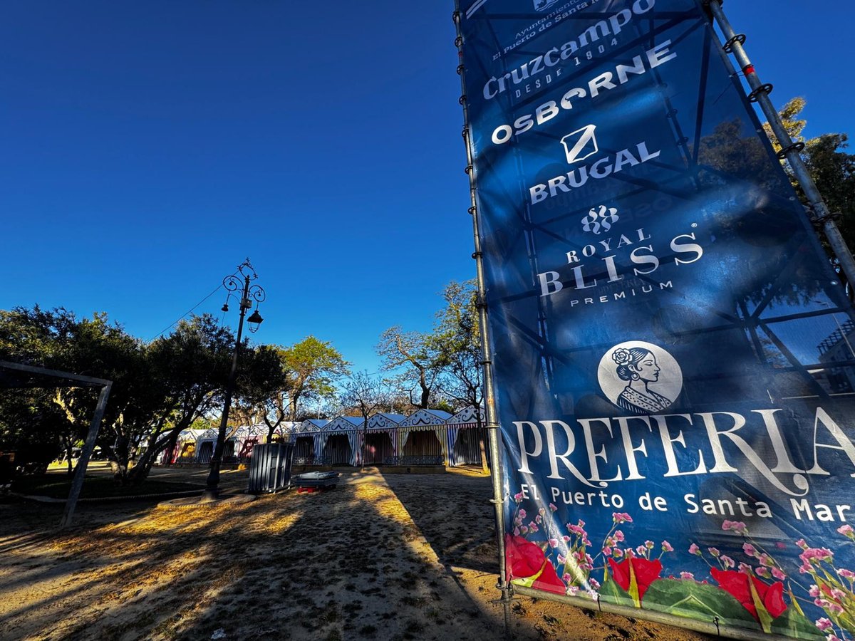 elpuertoalmin's tweet image. FIESTAS
Comienza la cuenta atrás para la #Preferia del #Vino Fino 2026, que se celebrará los días 17 y 18 de abril en el Parque de la Victoria
f.mtr.cool/zqreweohdc
#elpuerto #elpuertodesantamaria #elpuertodesantamaría