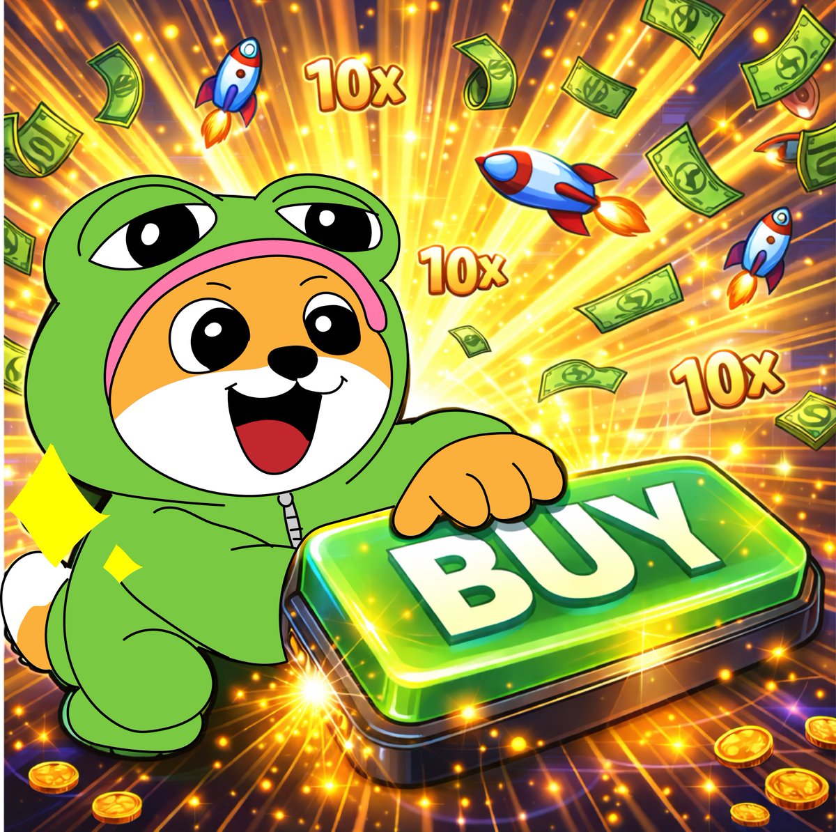 shibapepe_coin's tweet image. The 10x became a 2x.
Then a 0.5x.
Then -90%.
"Why didn't I sell?" Shiba Pepe whispered.
The cat appeared: "Because you thought it'd go higher. We all do."
Shiba Pepe stared at his portfolio.
First lesson of crypto: Unrealized gains aren't real.
$SHPE　
#ShibaPepe #CryptoLessons
