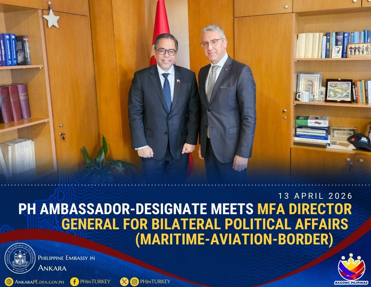 Philippine Embassy in Türkiye tweet media