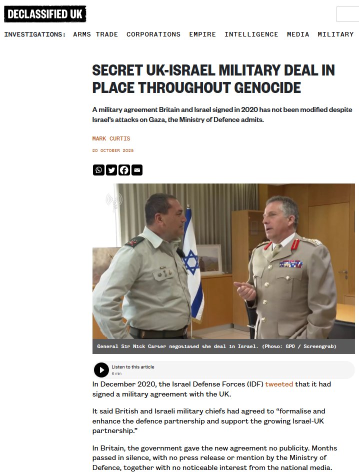 Declassified UK tweet media