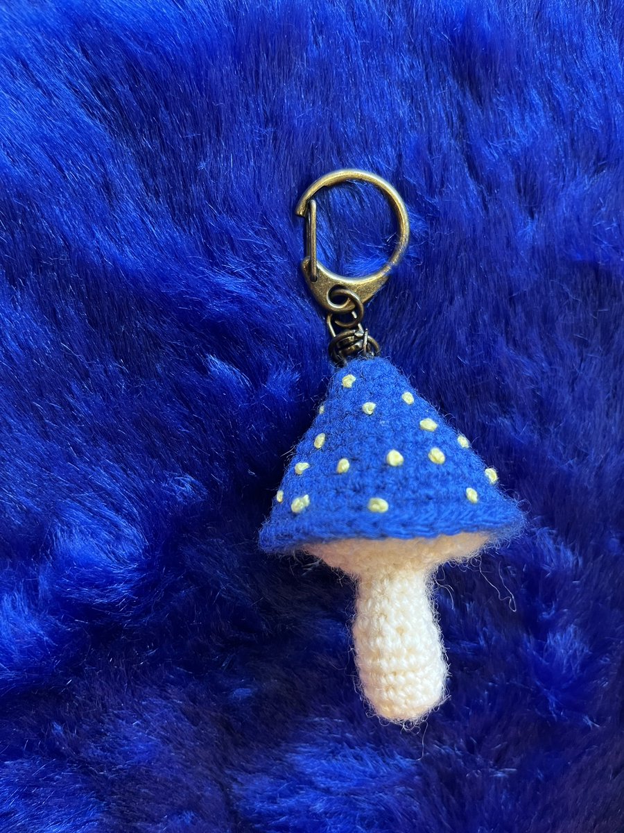 🟥入荷🟥 キノコ🍄キーホルダーできました！ 可愛いキノコ🍄の編み