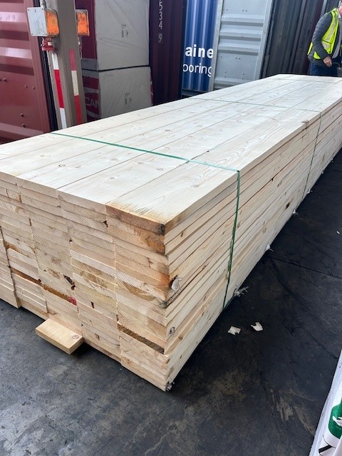 WajahatPartners's tweet image. 📦 Shipment Update!

Our shipment of SPF 2 × 10 × 16 ft KD-HT, S4S from our Canada office has successfully arrived to our buyers in South Asia.

We appreciate the continued trust and look forward to supplying more quality lumber in the coming weeks.

#SPF #Lumber #Timber