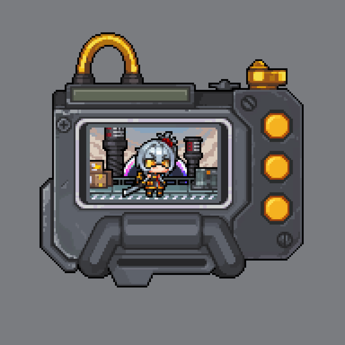 Numver_12's tweet photo. #pixelart #ドット絵 #zzzero #ゼンゼロ #Soldier11 #11号 #Trigger https://t.co/6kWIWXzRgR