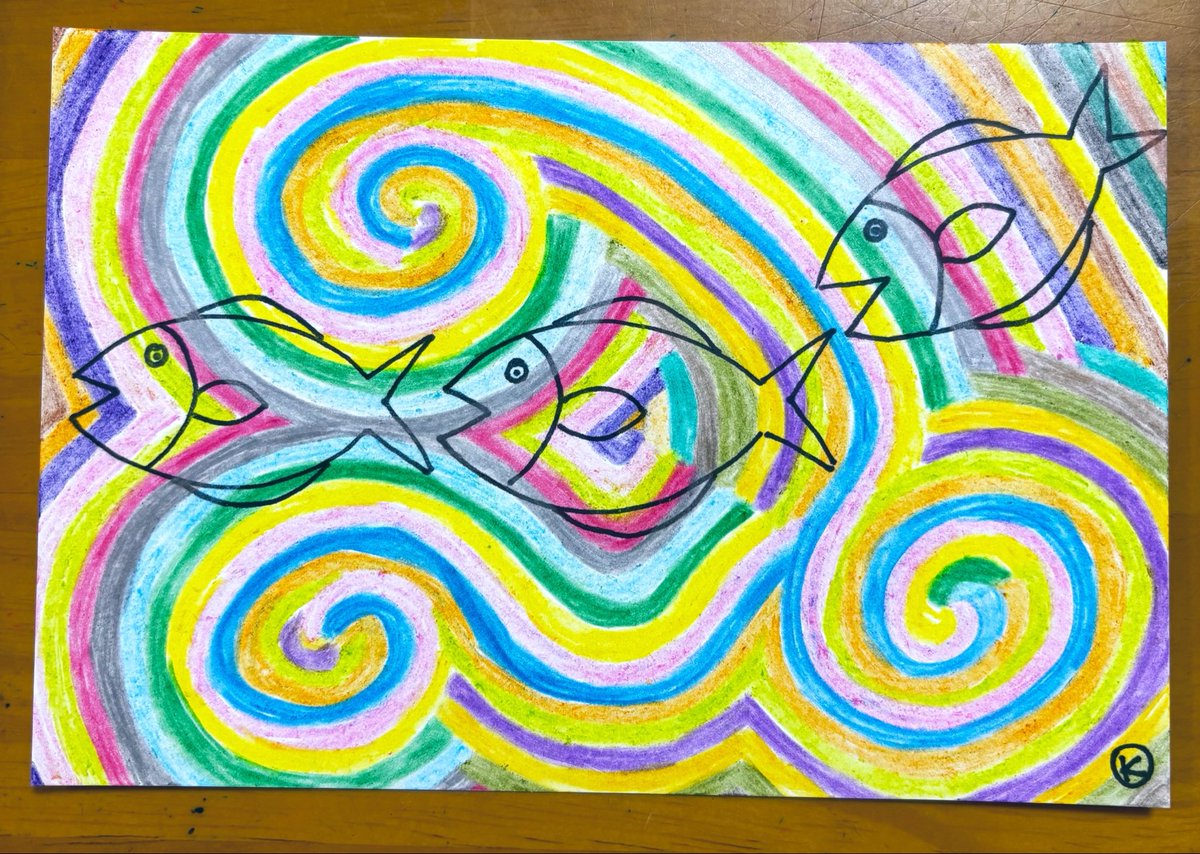 kimiuroko's tweet image. ラビリンス

#fish #art #pen #photo #diving #sea 
#魚　#海　#鱗　#ダイビング　#インテリア #ハンドメイド　#イラスト　#ペン
#写真　#アート　#迷宮　#釣り　#水族館