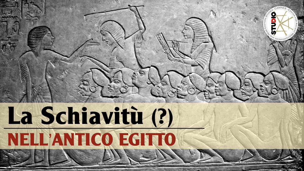 CAMNES's tweet photo. Nuovo #video su #CAMNEStudio!
"La schiavitù (?) nell'antico Egitto"
#anticoegitto #egittologia #schiavitu #egitto
https://t.co/jjtEntjJYs https://t.co/2z8SIs7xdw