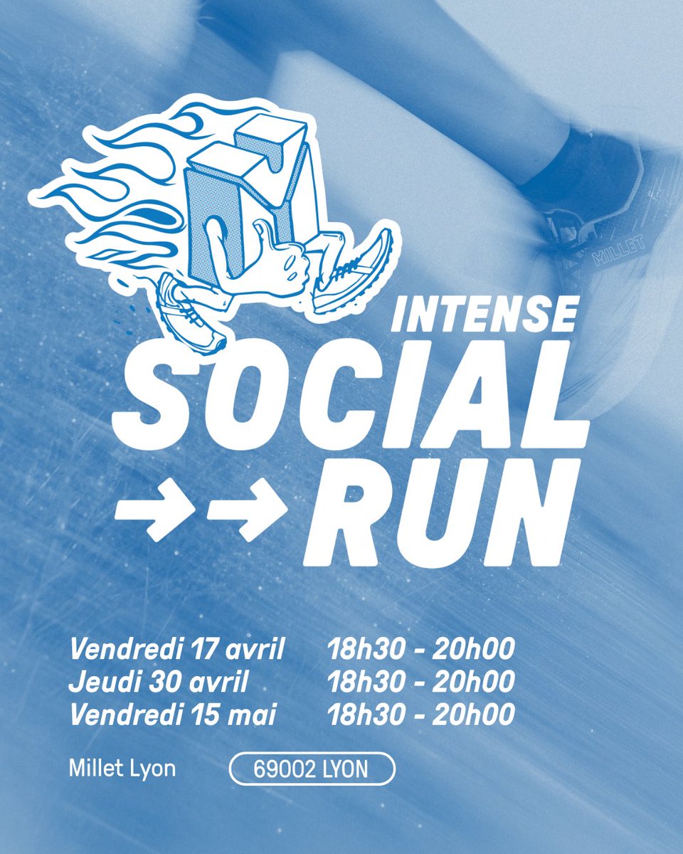 Entraînement Ultra Boucle de la Sarra by TDR 🤩   Session spéciale Intense Social Run Millet 🔥
📍 Millet Lyon – 18h30 (départ 19h00) 📝 ultraboucledelasarra.com/2026/03/16/urb…
💥 Gratuit, ouvert à tous, tous niveaux.
#lyonultrarun #milletlyon #training #intensesocialrun