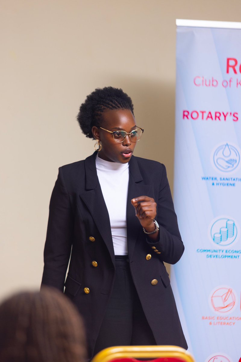 AyebareDenise's tweet photo. I had the privilege of speaking at @RotaractKlaCity on building resilient communities for climate action, and one thing became very clear to me this is not a future conversation… it’s already here.

For many people, climate change still feels distant. Like something you read about, not something you live through. But when you start paying attention, you realise it’s already shaping everyday life. It’s in the boda boda rider navigating flooded roads after a heavy downpour, trying to make a living in conditions that are becoming more unpredictable. It’s in the rising cost of food where what used to be affordable is now a stretch, not because farmers aren’t working hard, but because the seasons are no longer reliable.

It’s in the quiet reality of water scarcity in some communities, where access to something as basic as clean water is becoming more uncertain, affecting health, livelihoods, and dignity.

And when you begin to see it this way, climate change stops being an environmental issue. It becomes a life issue.

Resilience is about whether communities can adapt, respond, and continue to stand even when systems begin to fail. It’s about not having to start from zero every time something goes wrong. In my work across communities at @BetterLife_Int , including refugee settlements, I’ve seen what this looks like in real life. Women farming despite unpredictable rains. Young people creating income streams because relying on one source is no longer enough.

And yet, the people doing this work are often left out of the bigger conversations on climate action. That’s why spaces like Rotaract matter. Because leadership today is not just about service it’s about understanding these realities and responding to them in ways that actually make sense.

We need more people who understand that they are part of the solution.