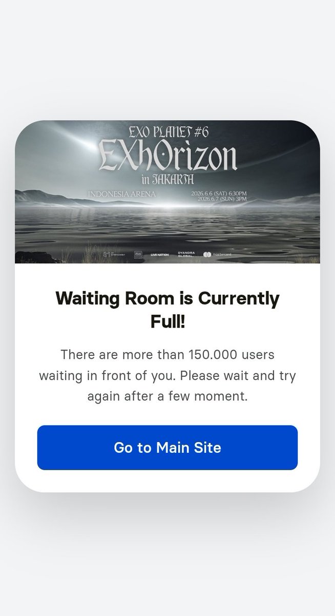 Add show EXO

Wassalamu'alaikum 🙏🏻🙏🏻