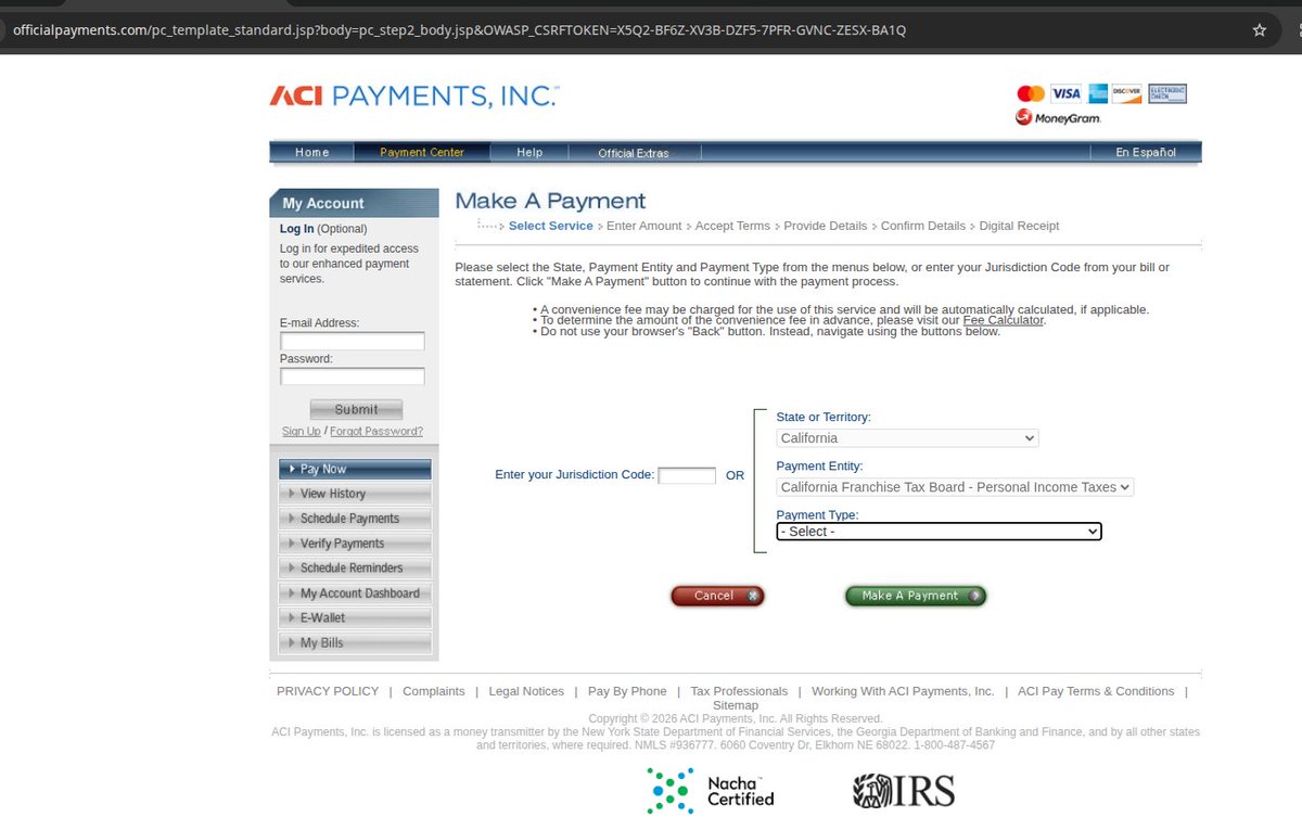 vish_sh_'s tweet photo. This could be one of the ugliest govt website from California! Where are vibe coders working on such projects?!!
More so - I hate credit card processing percentages fee! How is it even legally allowed while processing a single same type of transaction! 🙄 https://t.co/UXQpa2Uvdf