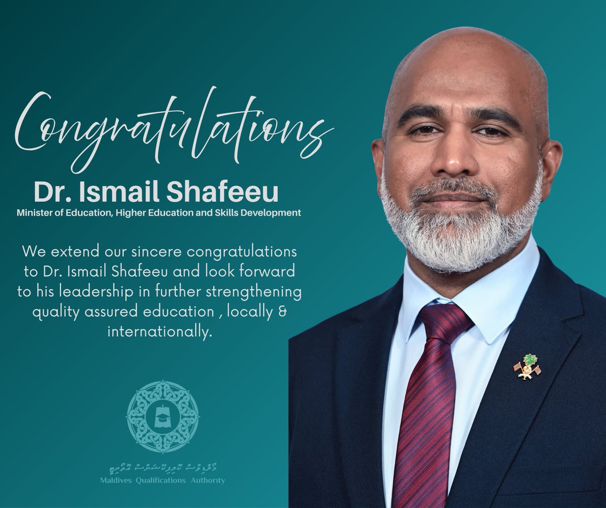 Maldives Qualifications Authority tweet media
