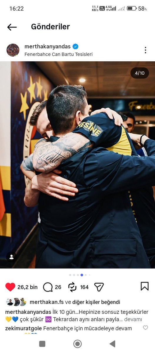 DÜNYANIN EN GÜZEL KALPLİ KAPTAN'LARI 💛💙 
İYİ Kİ SİZ CAN'LAR
<a href="/MHYandas/">Mert Hakan Yandaş</a> <a href="/milanskriniar/">Ed😎</a>