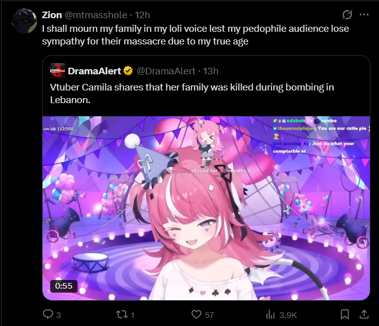 Kuri Rinji's VTuber & Fan Cringe/Drama🌰 tweet media