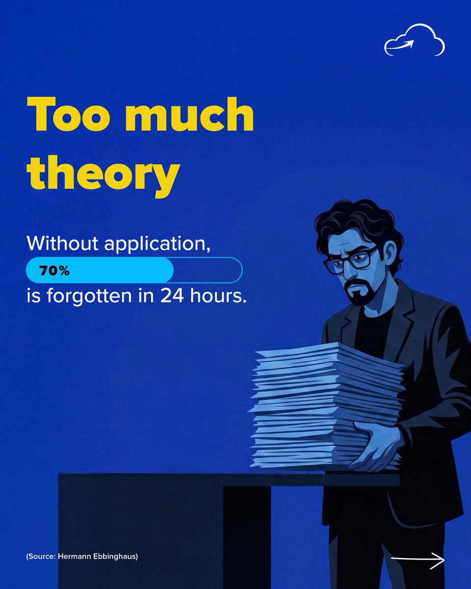 cloudthat's tweet image. Most training programs don’t fail because employees lack intent — they fail because they’re not built for how people actually learn at work.

From low relevance to limited time, the real barriers are structural...(1/2) 

#CorporateTraining #LearningAndDevelopment #HRLeaders