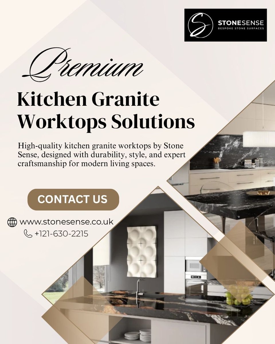 stonesenseuk's tweet image. Premium Kitchen Granite Worktops Solutions by Stone Sense

Upgrade your kitchen with durable, stylish surfaces. Expert craftsmanship meets natural beauty for long-lasting results.
Explore: stonesense.co.uk/granite-workto…

#KitchenGraniteWorktops #GraniteWorktop #KitchenDesign