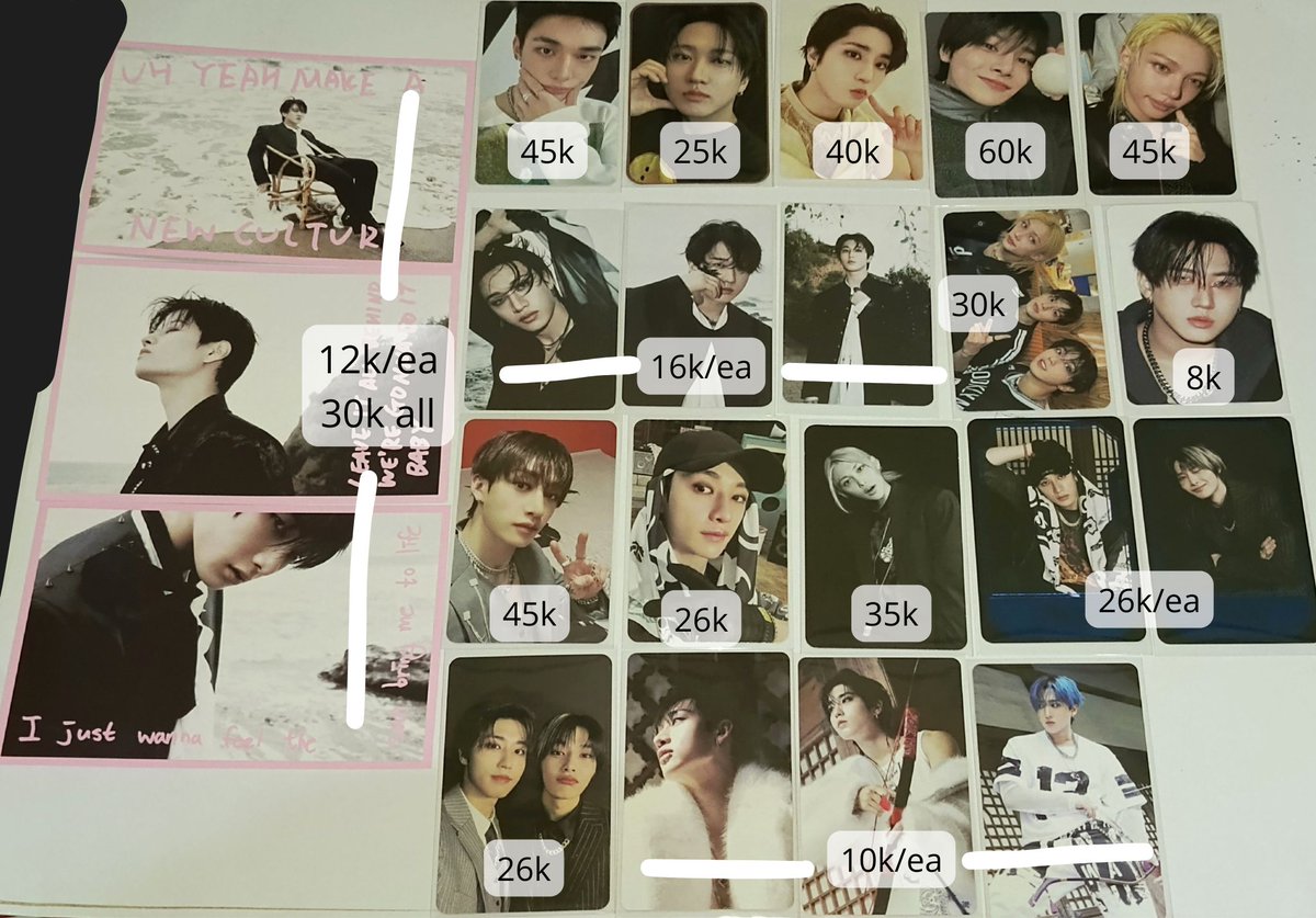 [HELP RT🙏🏻]
wts photocard stray kids
· price incl all (packing+adm oren)
· boleh nego tipis"
· bisa keep with dp 50%
📍Padang
Dm for more details~

t. want to sell pc 양도 포카 skz 스트레이키즈 bangchan changbin hyunjin han felix seungmin i.n