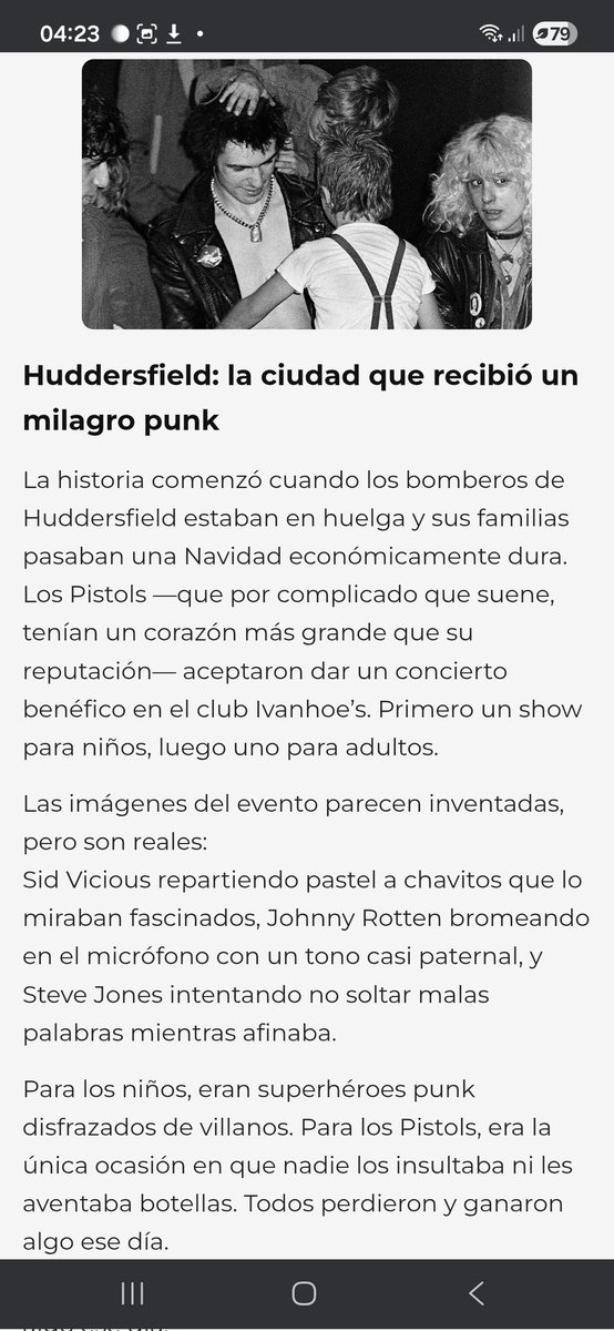 Sex Pistols > Ramones
En este caso.