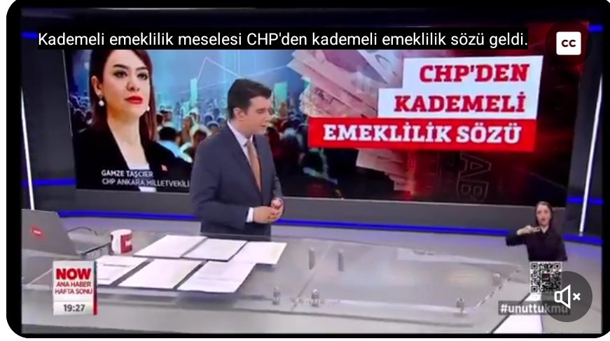 CHP'den kademeli emeklilik sözü. 

#KademedenAdaletÇağrısı