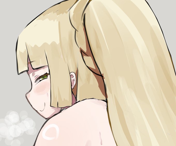 リーリエ 高解像度、乳毛胸毛体毛、巨乳化、放尿絶頂差分などFanbox Fantia Patreon