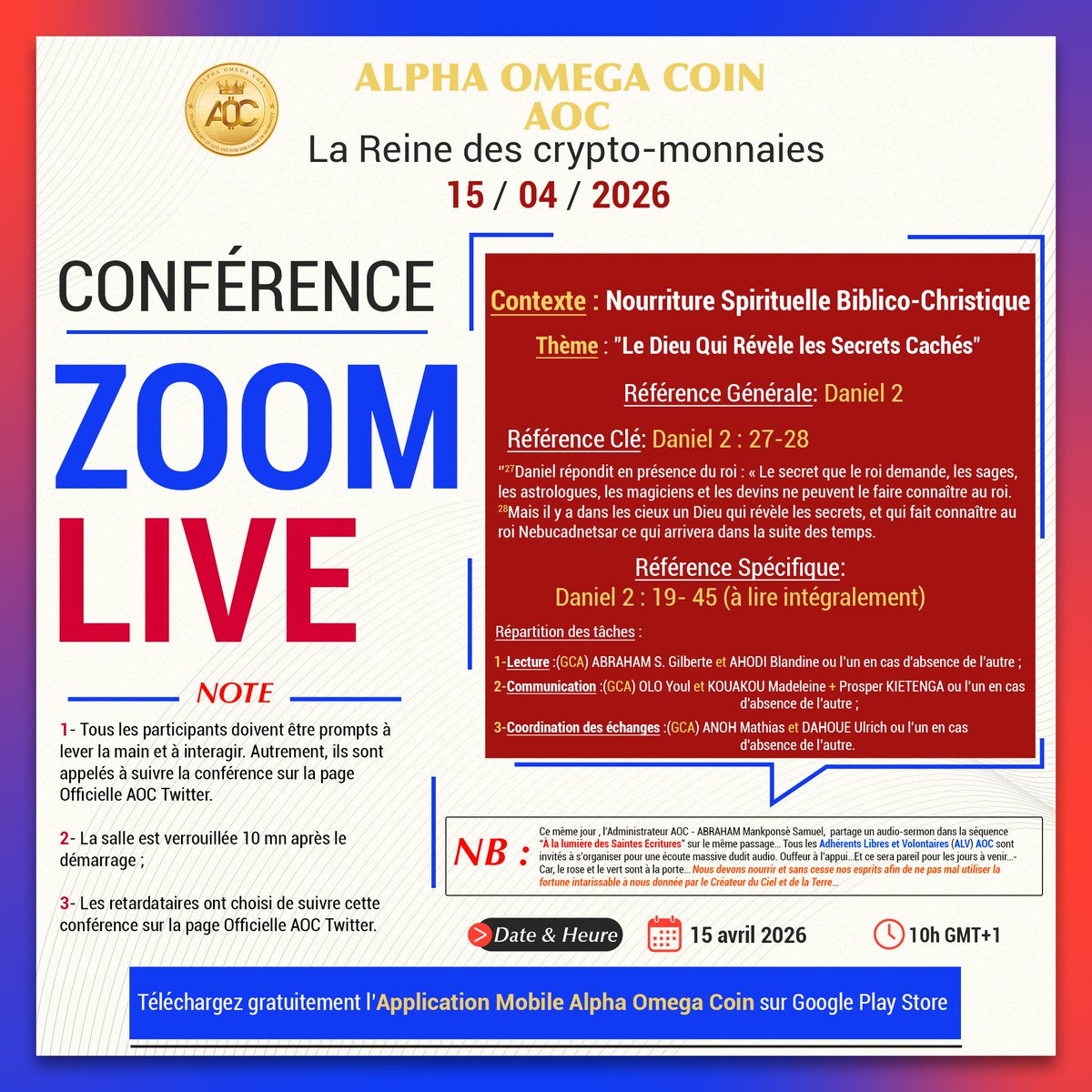Alpha Omega Coin tweet media