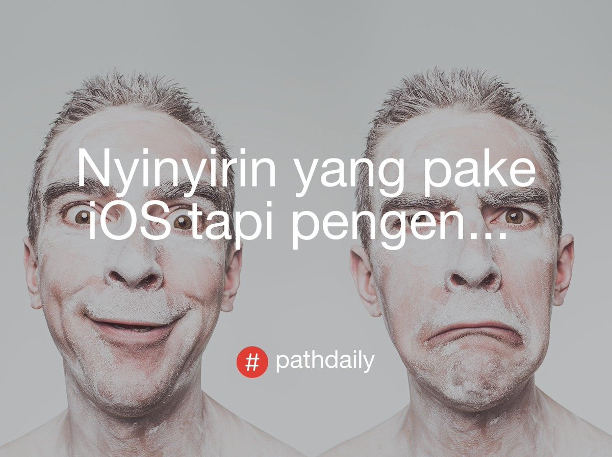 linimasapribadi's tweet image. Jaman #PathDaily 😆