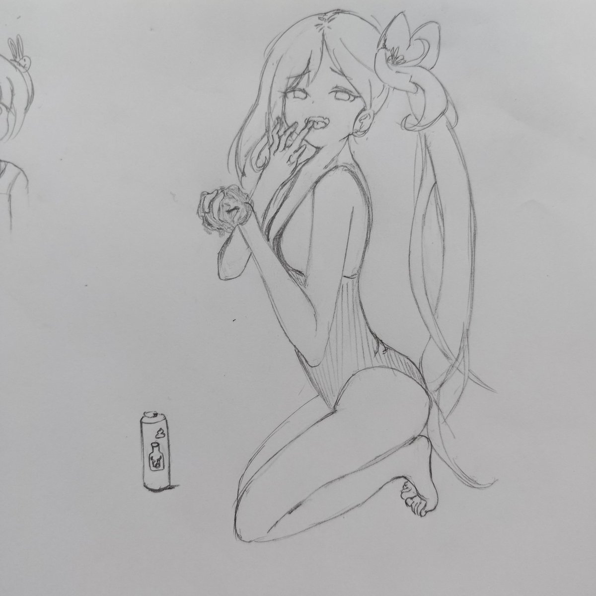 ouogod's tweet photo. #ブルアカ 手描きの練習 https://t.co/xmc0H6prpW