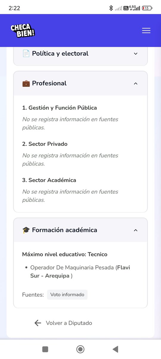 El futuro diputado por Apurimac.