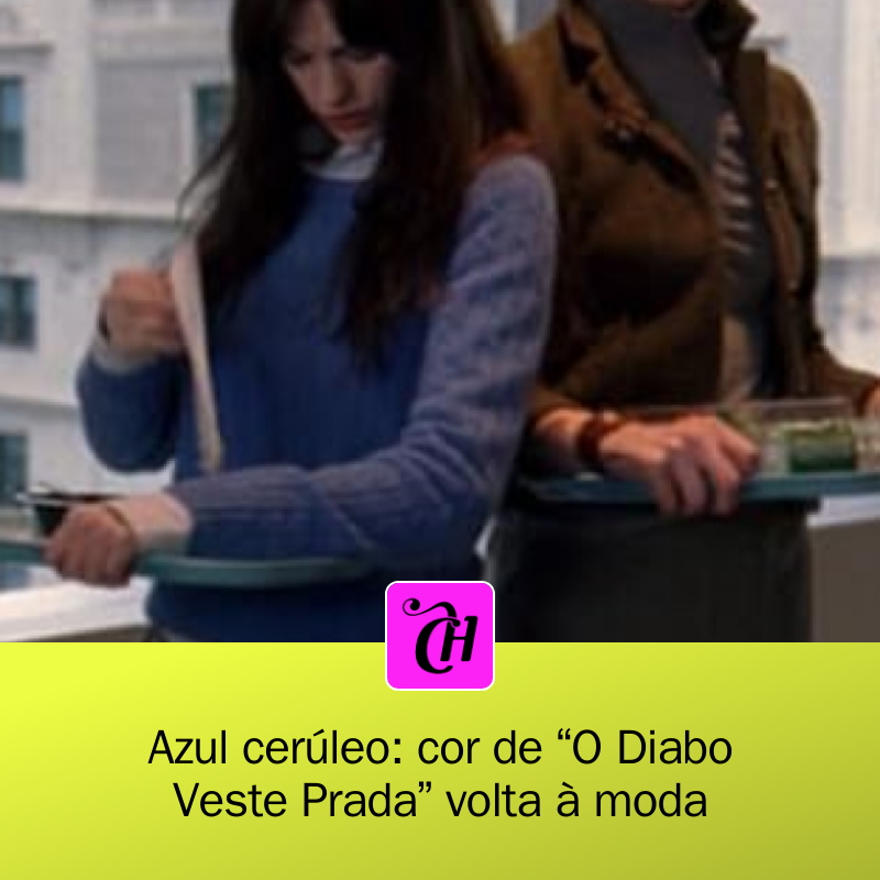 CAPRICHO's tweet image. 🌟 A cor que marcou presença em 'O Diabo Veste Prada' está de volta! Descubra como o azul cerúleo se tornou o tom do momento nas passarelas e no street style! Aposte nos blazers e acessórios que são a cara da elegância! #Moda #AzulCerúleo 💙

mrf.lu/vd5t