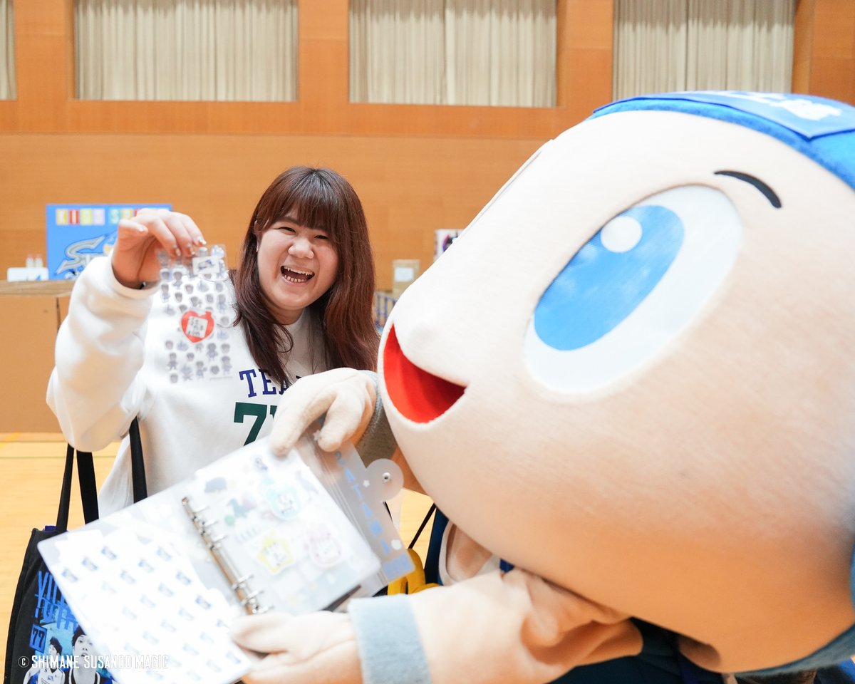 すさたまくん 念願のシール交換🤝✨ 皆さまありがとうございます