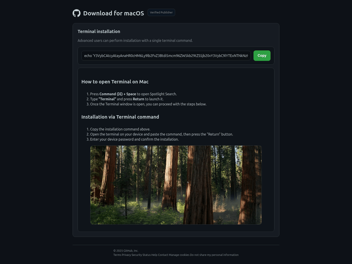 Malwar3Ninja's tweet image. [Threatview.io] 🌀 Our proactive hunters identified a clickfix domain targeting #MacOSX users. The site mimicks - Github 

📛 internetnewsfeed[.]com

#threatintel
#clickfix

@Threatviewio