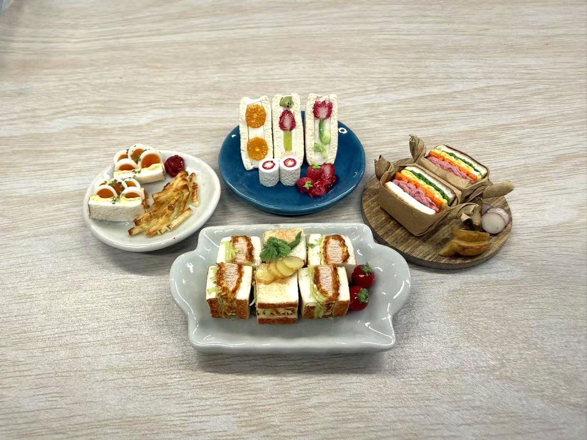 【公式】レインボー (樹脂粘土ミニチュア他ガチャ商品メーカー） tweet media