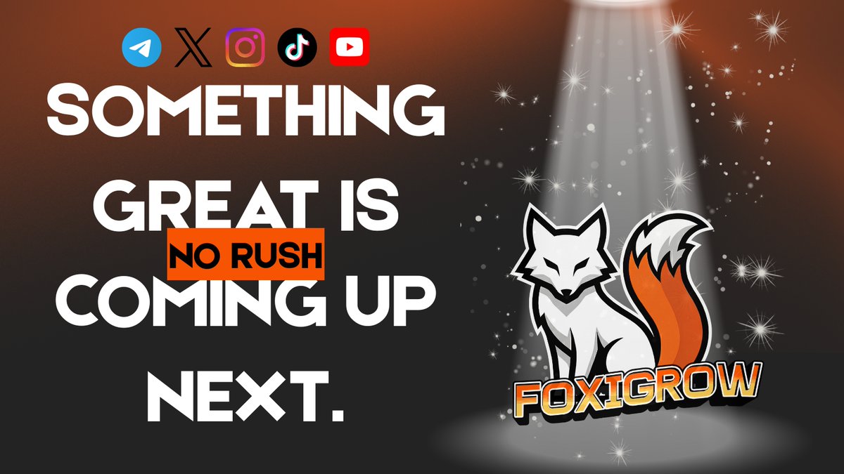 FoxiGrow's tweet image. 🌐 Earn Across Multiple Platforms — All in One Place!

FoxiGrow offers tasks from a wide range of popular platforms, including:

📱 TikTok
• Instagram
• YouTube
🐦 X (Twitter)
• Telegram
• Facebook
• Discord
💰 Binance Square
• CoinMarketCap
• TrustPilot
✍️ Medium
•