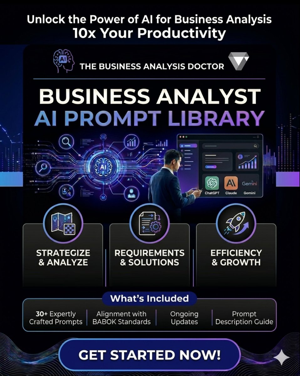 The Business Analysis Doctor - BA Training tweet media