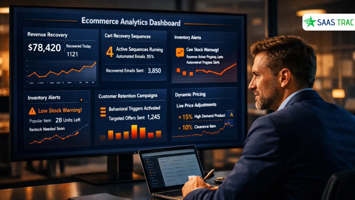 Every click. Every abandoned cart. Every customer who bought once and disappeared.

Your store is generating data that could recover all of it, but most brands never act.

AI tools for e-commerce fix this automatically 👇 
shorturl.at/F2x6h

#AITools #Ecommerce 
#Ecommerce