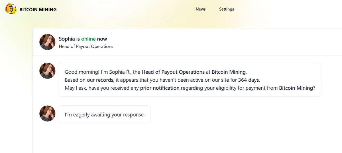 ShadowOpCode's tweet image. #Bitcoin #scam website seen in Italy
#phishing
hxxps://1sea[.]nikens[.]at/payouts/account/exchange-form
👇
hxxps://bitpayment[.]cc
👇
bc1q27awue9u08dnmxnlst3xwmyz5ge2jlgwec8nsq
@illegalFawn @JAMESWT_WT