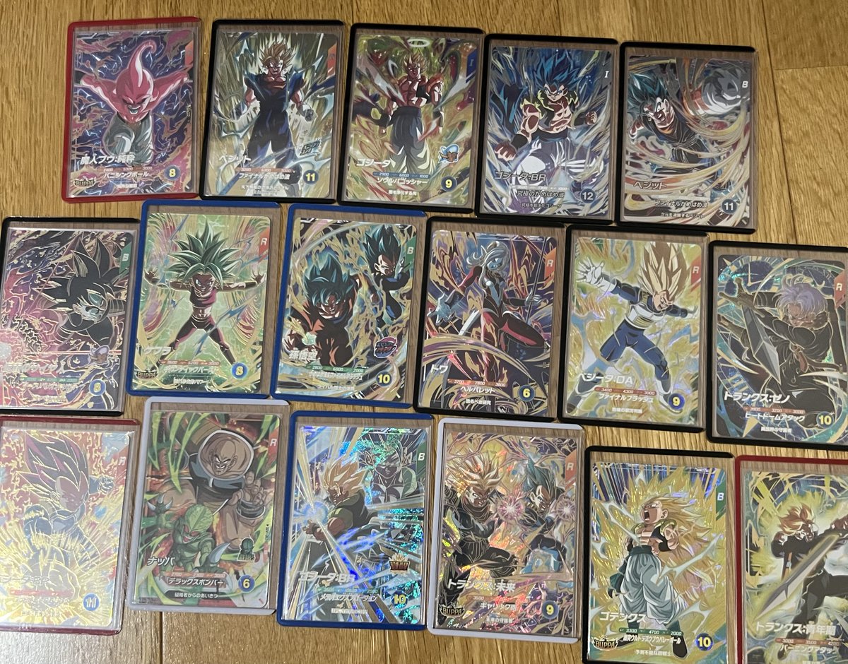 難しいかもしれませんがこの画像の中でデッキ作ってくれたら嬉しいです。
 #ドラゴンボールダイバーズ
 #ダイバーズ初心者