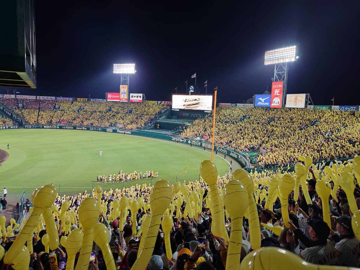 shinyan5266's tweet photo. 昨日は聖地甲子園で伝統の一戦🐯🐰 試合は負けましたが、ラッキーセブンで逆転した時は最高に盛り上がりました😊 https://t.co/WT33paOAgu