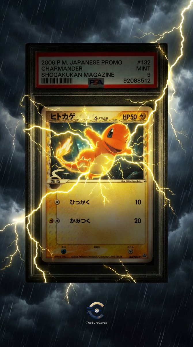 theEurocards's tweet image. LOW POP GEM
JAPANESE ELECTRIC CHARMANDER⚡️⚡️⚡️
#charmander #pokemon #electric