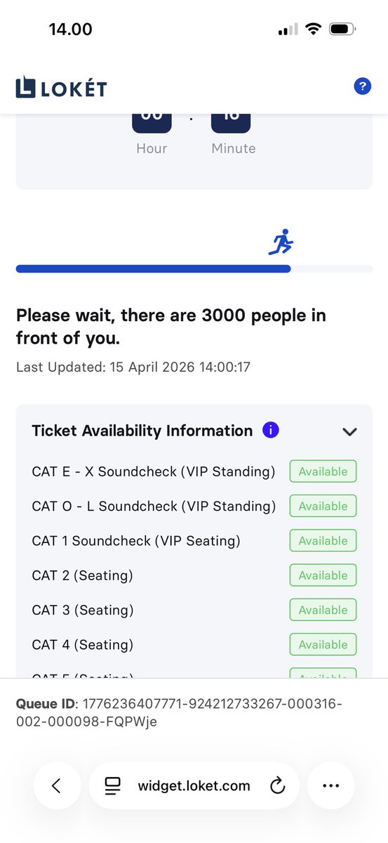 HEY PUNTEN gw antrian 3k pun gak dapet, ini orang pada co sekali masuk berapa banyak jir???😭