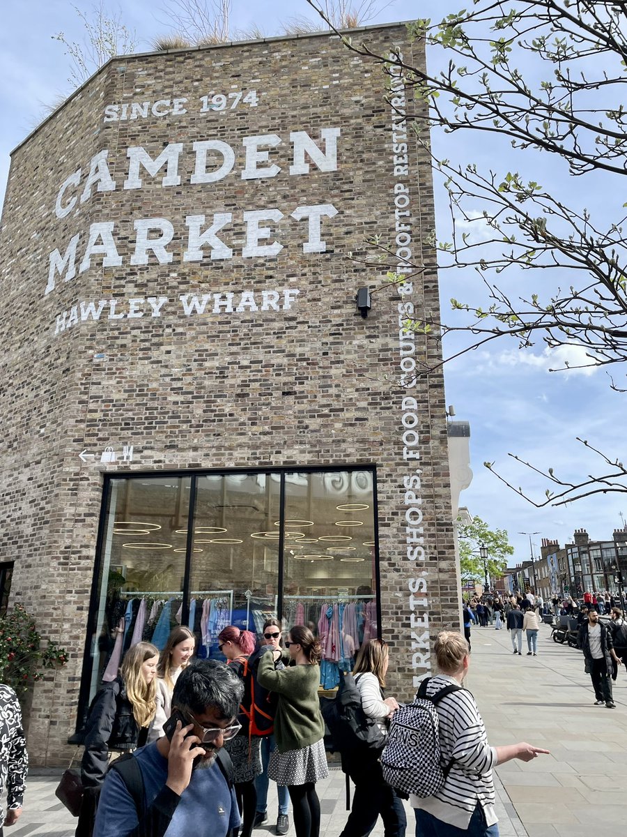 MinGreenwich's tweet photo. 13 Apr 2024 - Given Coal Drop Yard is close to Camden Town, I was excited to revisit such a nostalgic spot. As the cobble passageways were bumpy for mum’s wheelchair, we left &amp; wandered to the extended riverside to chill out with busking music backed up. https://t.co/pILmPQm26L
