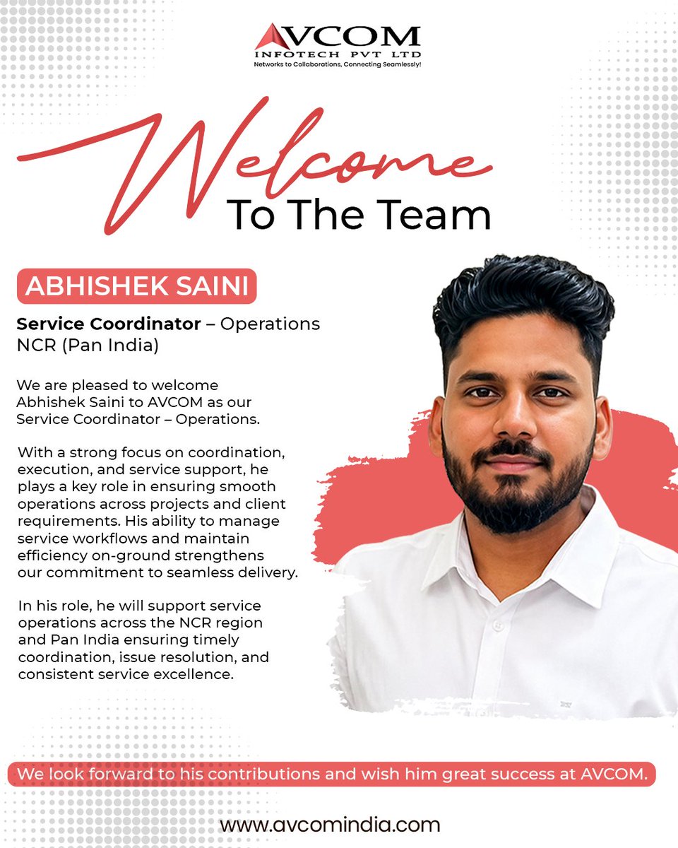 AVCOM Infotech Pvt Ltd tweet media
