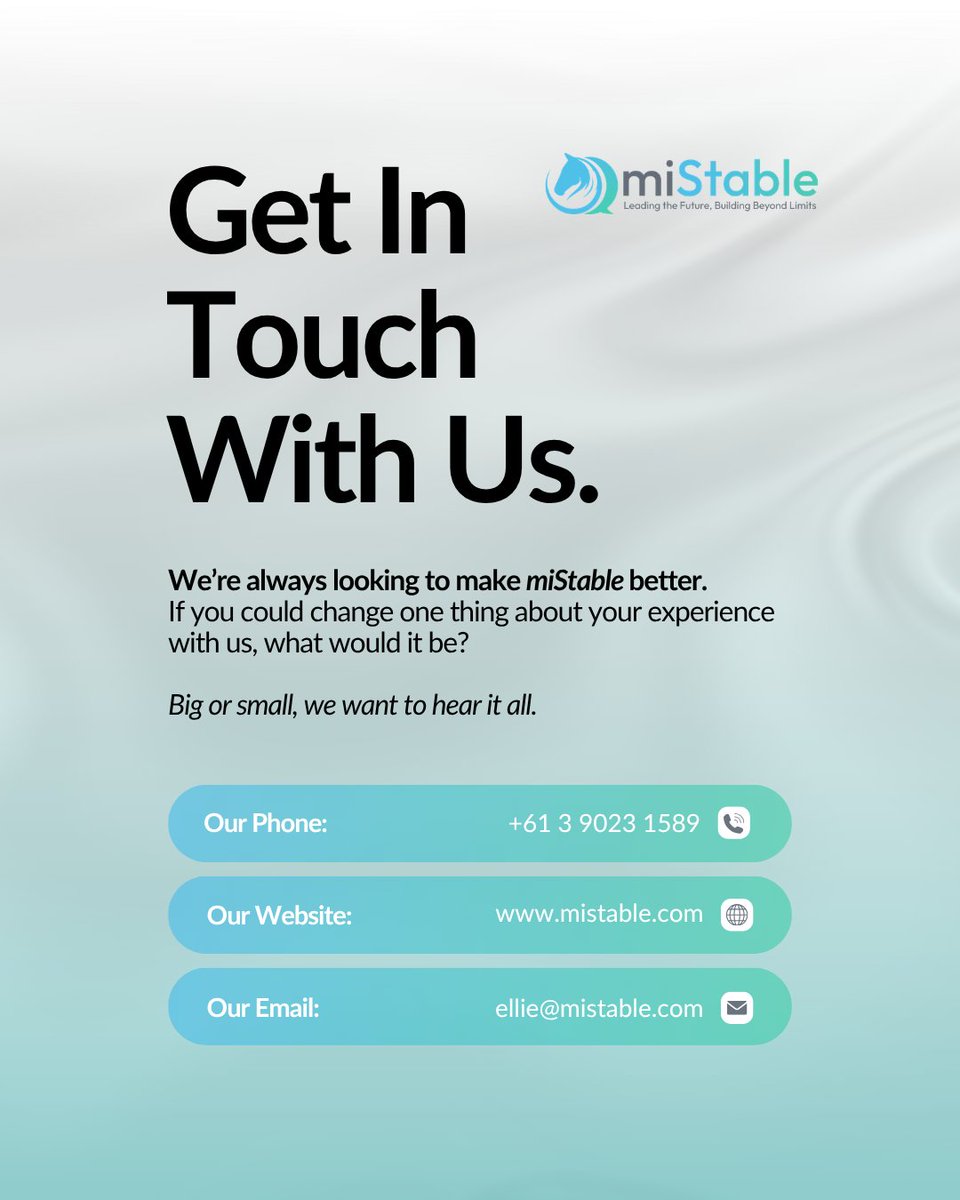 miStable tweet media