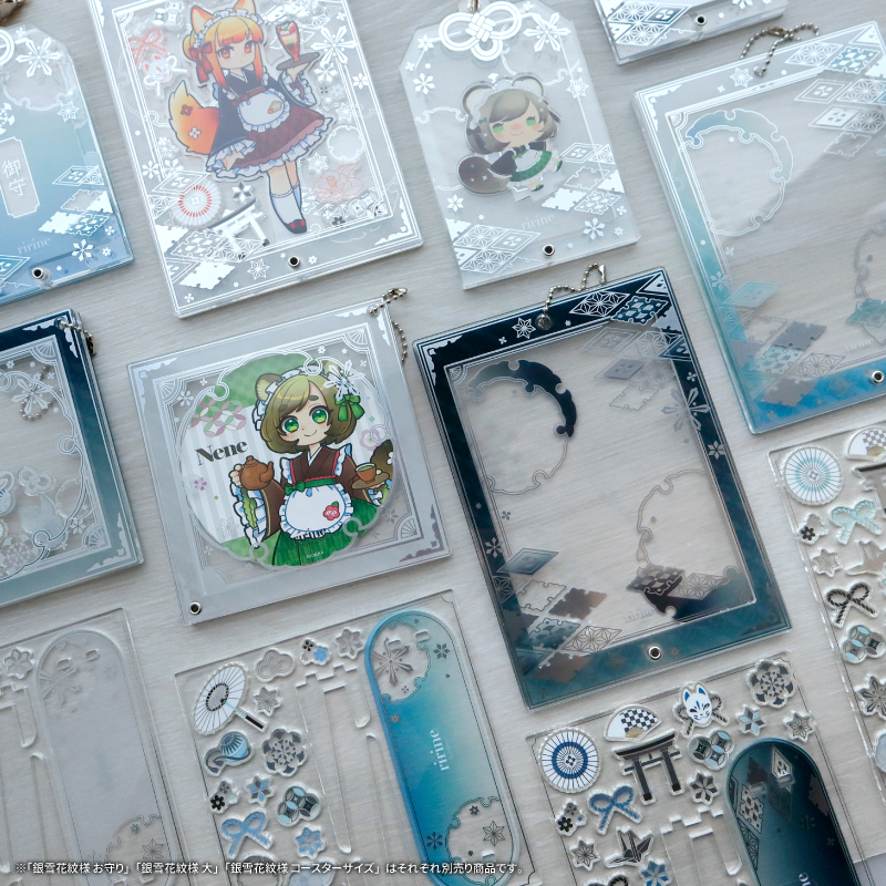 ffc_dotonbori's tweet photo. 💗再入荷💗

大人気で完売していた
「プレミアムアクリルフレーム　銀雪花紋様」の
大、コースターサイズ、お守り
が再入荷致しました✨

みなさま是非お買い求めくださいませ✨

#fanfancy
#推し活 https://t.co/ayeShWSqa5