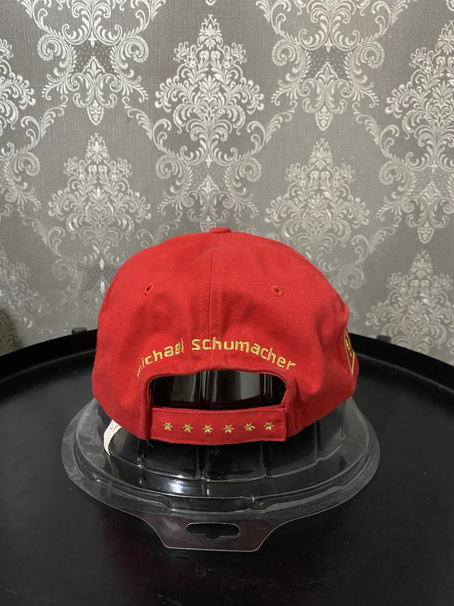 GrandPrixGoods's tweet photo. #GPGCatalogue

Item: Michael Schumacher Six Times World Champion Scuderia Ferrari Official Cap
Size: OSFA
Price: IDR 449,000
Condition: 8.5/10 (Very Good Condition)

📩 DM for inquiries. 

#f1 #formula1 #f1merch https://t.co/WC3jVrUEU8