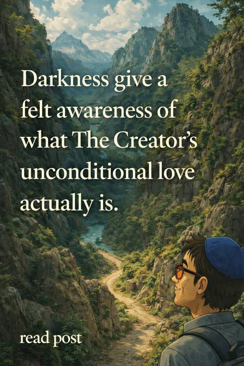 Trauma doesn’t bring you closer to the Creator by itself.
It creates the need for a deeper kind of love.

When life is smooth, you don’t notice love very much. You feel in control. But when something hurts,

when you feel scared, ashamed, depressed, or confused, you lose that