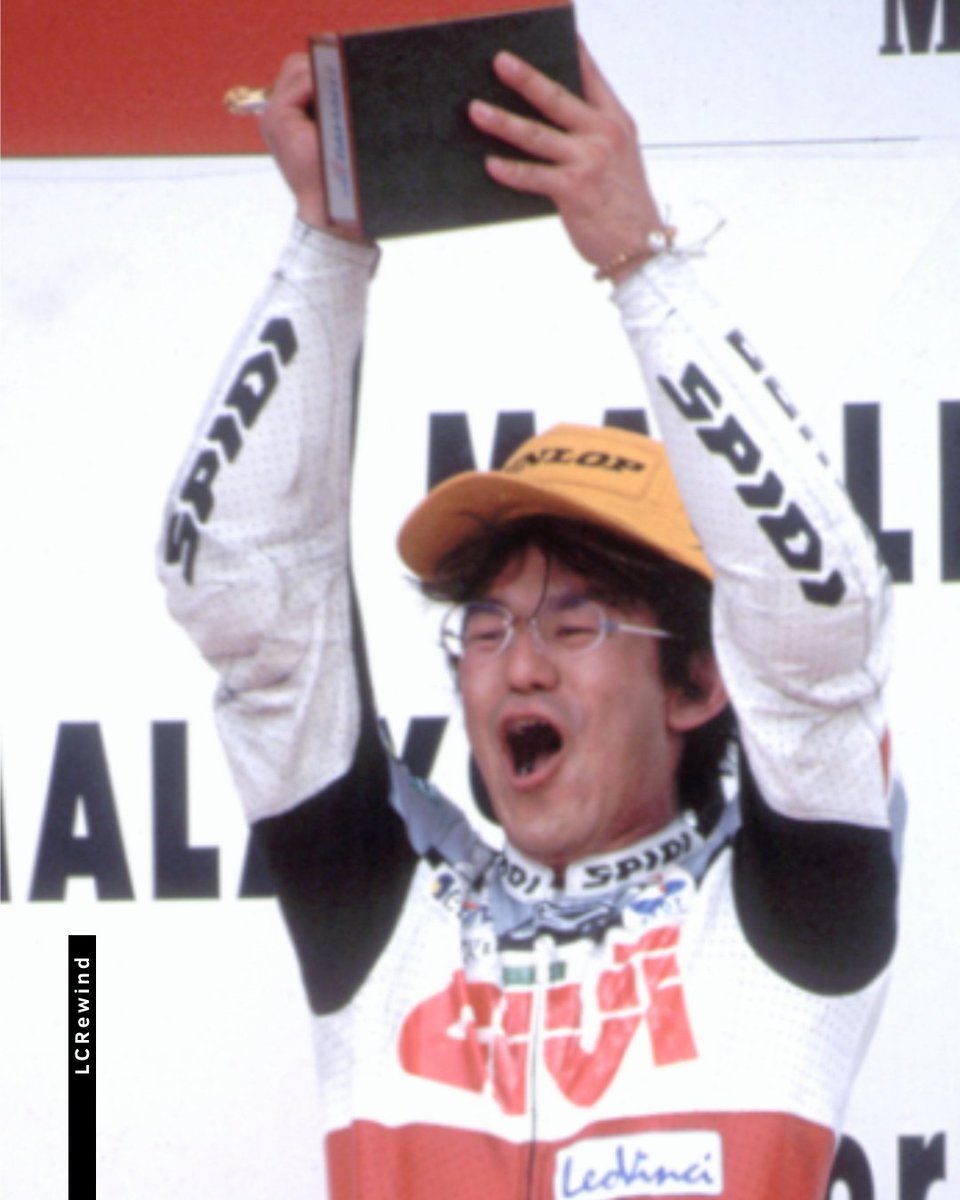 #LCRewind ⏪19.04.1998 🗓️ 

History was made at the #MalaysianGP 🇲🇾 as Noboru "Nobby" Ueda secured LCR's first-ever GP win in the 125cc class 💪