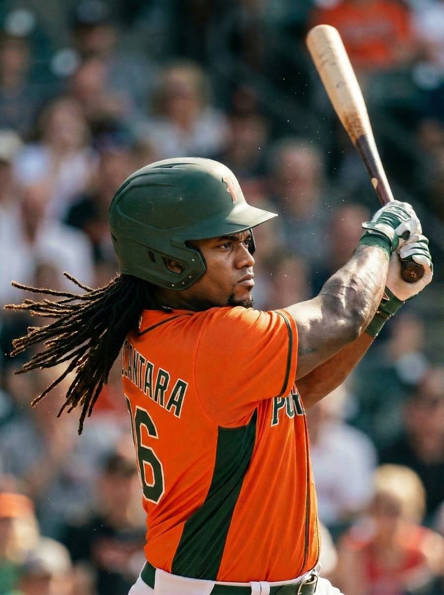 Portland__Stags's tweet image. Stags fall 7–6 in 11 innings at KC. Jorge Barboza’s first start back from the IL was shaky (2.2 IP, 10 H, 4 ER), but the bullpen steadied things and Kevin Alcántara homered. Zach Adams was tagged in the 11th as the Royals walked it off. Portland fights on. #eMLB