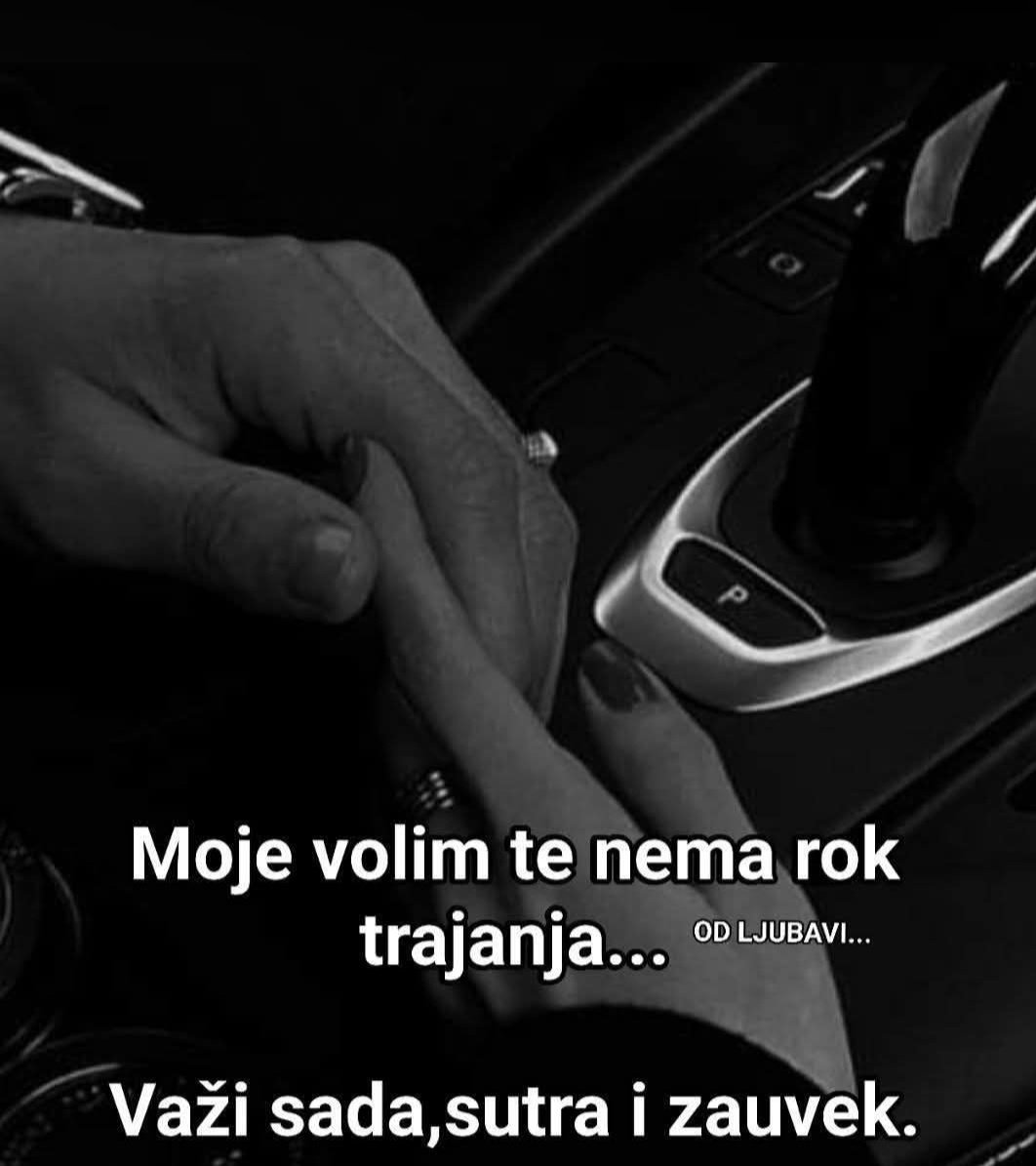 Samo dok volim, 
Nema trajno ništa 
Posle toga se sve  briše ..